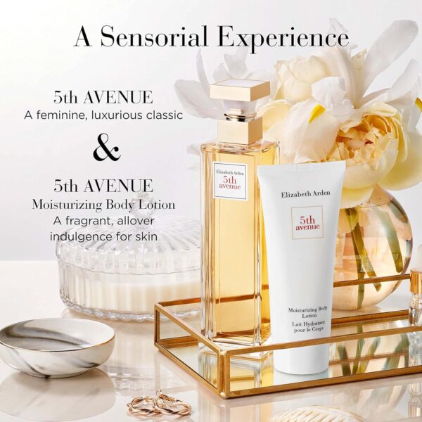 Elizabeth Arden 5th Avenue Eau de Parfum Spray, 125ml, Fresh Floral Fragrance, Luxury Perfume for Women