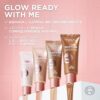 L'Oréal Paris Glow Enhancer, 24h Hydration with Shea Butter and Glycerin, Paradise Lumi Glotion, Shade 902: Light Glow, 40 ml