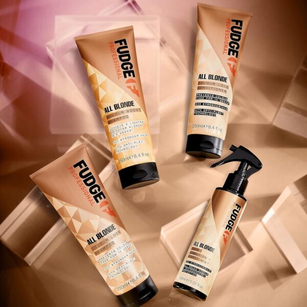 Fudge Professional All Blonde 10-in-1 Condition and Sheild Mist, 90 Percent Stronger Hair, Bond Repair Technology, 150 ml