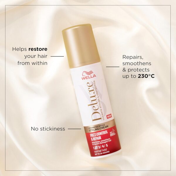 Wella Deluxe Frizz Control & Repair Styling Cream, 100ml