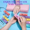 FANDAMEI Nail Buffer Kit, 10 PCS Nail Buffer Block with Different Grit, Nail Buffers, Nail Buffing Block, Buffer Nail File, Cuticle Trimmer, Nail Care Tool Kit, Nail Tools, Nail Kit, Manicure Tools