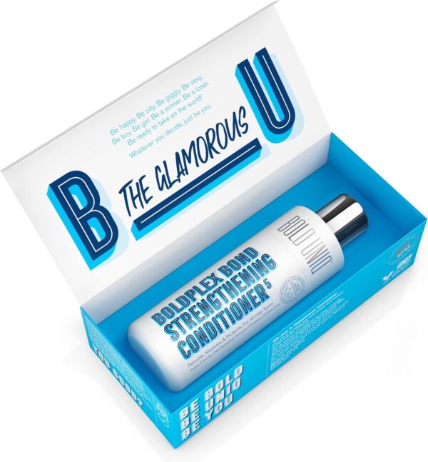 BoldPlex 5 Bond Strengthening Protein Conditioner for Dry Damaged hair - Hydrating Formula for Curly, Dry, Coloured, Frizzy, Broken or Bleached Hair Types. Cruelty-free & Vegan