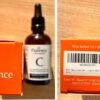 Big 2.11oz. Organic Vitamin C Serum for Face with Hyaluronic Acid & Niacinamide. Anti-Dark Spots, Wrinkle, Aging Brightening Facial and Eye Contour Vitamin C Serum. Brightening Women and Men Skin Care