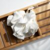 81XnJPOH-VL._AC_SL1500_.jpg So Eco Bamboo Bath & Shower Pouf, White, One Size