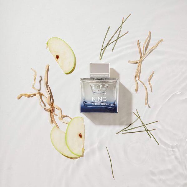 Banderas Perfumes - King of Seduction - Eau de Toilette for Men - Long Lasting - Masculine, Intense and Energetic Fragrance - Bergamot and Apple Notes - Ideal for Day Wear - 100 ml