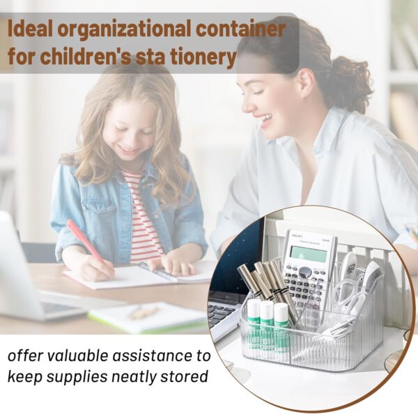Homeanda Makeup Organiser Storage Compartments, Skin Care Cosmetic Organiser, Makeup Organiser and Storage(transparent)