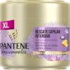 Pantene Hair Mask For Dry Damaged Hair, Intense Hair Rescue, Helps Repair Intensely Dry, Damaged Hair, Biotin And Hydrolyzed Silk Protein, Leaves Hair Silky To The Touch, 300ml