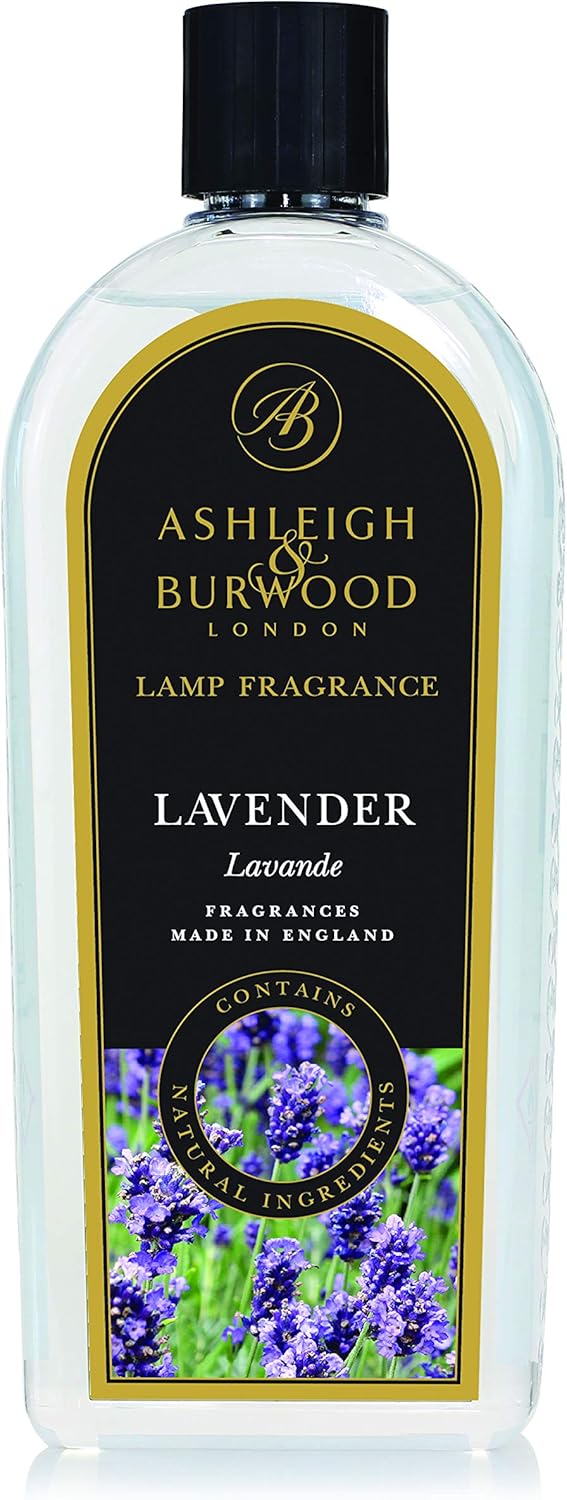 ASHLEIGH & BURWOOD | Lavender Lamp Fragrance | 1000 ml | Made in the UK | Floral Scent