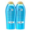 OGX Renewing + Argan Oil of Morocco Shampoo & Conditioner Set, Damage Repairing Helps Strengthen & Repair Dry, Damaged Hair, Sulfate-Free Surfactants, Four Pack, 4 x 25.4 fl. Oz