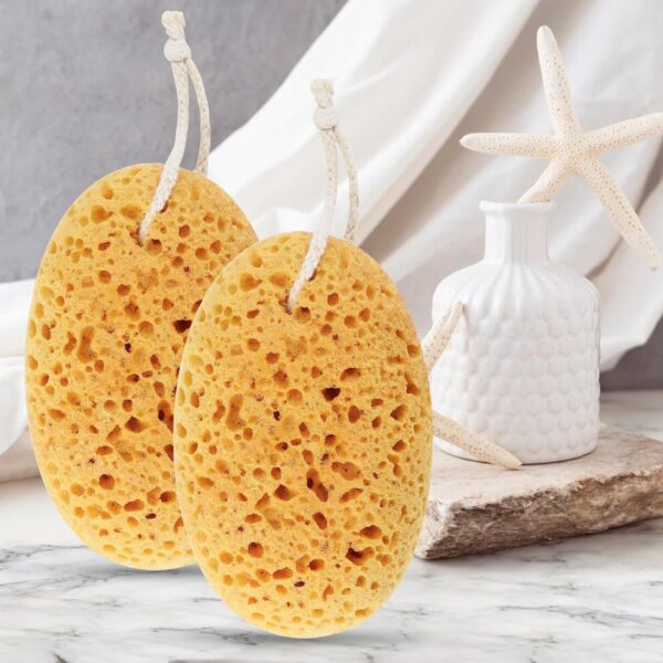81aVAgsp3L._AC_SL1500_.jpg Body Bath Sponge 2PCS Sponges Bath Large Soft Honeycomb Bath Sponges Shower Sponges for Women Men Exfoliating Body Sponge Dense Foam for Gentle & Deep Cleansing, Ultra-Soft for Sensitive Dry Skin