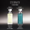 CALVIN KLEIN Eternity - Eau de Parfum for Women - Floral Fragrance With Notes Of Bergamot, White Lily, White Rose, Carnation, Violet, Sandalwood, Amber, Musk - High Longevity - Spray 3.3oz
