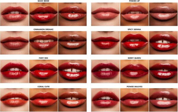 e.l.f. Cosmetics Glossy Lip Stain, Lightweight, Long-Wear Lip Stain For A Sheer Pop Of Colour & Subtle Gloss Effect, Pinkies Up