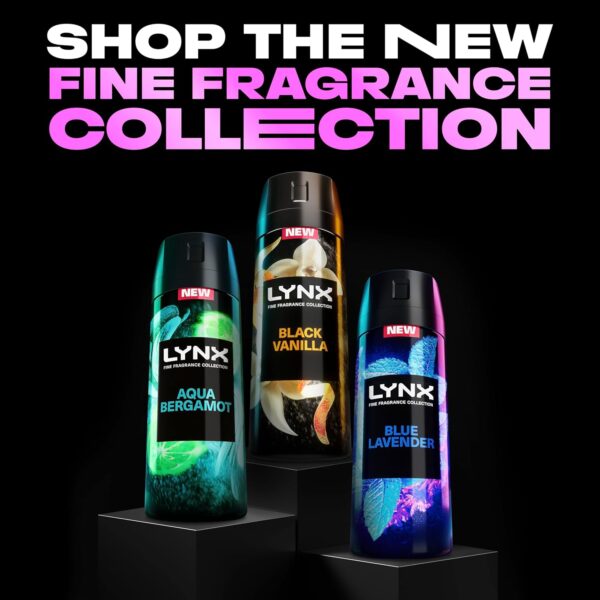 Lynx Fine Fragrance Collection Blue Lavender Premium Deodorant Bodyspray 150 ml