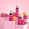 Mielle Pomegranate & Honey Moisturising and Detangling Shampoo, Hydrating Curl Cleanser For Dry, Damaged Type 4 Hair, Repair, Restore, and Prevent Frizz, 355 ml (Pack of 1)