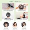 Hair Dye Shampoo 3 in 1 for Gray Hair Coverage, Herbal Ingredients Natural Shampoo Hair Dye for Women & Men/Ammonia-Free 520ml(Dark Brown)