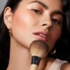 EcoTools Core Five Makeup Brush and Sponge Kit, For Eyeshadow, Blush, Bronzer, Eyeliner, & Foundation, Makeup Blending Sponge For Liquid & Cream Products, Vegan & Eco-Friendly Kit, 5 Piece Set