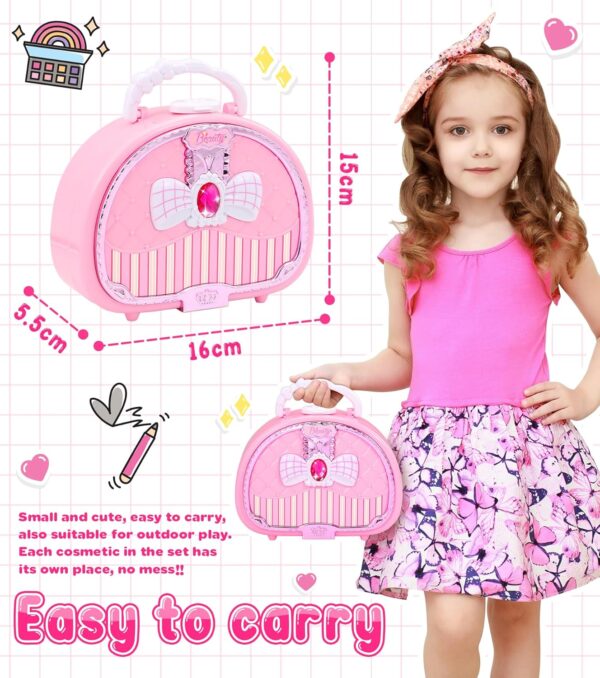 Ophy Kids Makeup Sets for Girls - 64PCS Girls Toys Washable Make Up Set, Childrens Princess Play Games Toy Presents, Girls Make Up Set Birthday Gifts Set for Age 3 4 5 6 7 8 9 10 11 12 Year Old