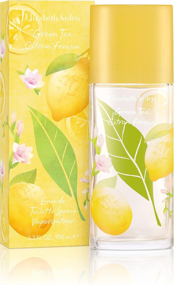 Elizabeth Arden Green Tea Citron Freesia Eau de Toilette Spray, 100ml, Fruity & Floral Fragrance, Luxury Perfume for Women
