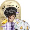 Pantene Gold Series Hair Mask & Reusable Shower Cap, Stocking Filler, Deep Repair Conditioner Hair Treatment, Curly Hair Products, 20ml, Gifts for Women