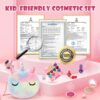 Anpro Pretend Makeup Sets for Girls, Kid-Safe Washable Fake Play Real Make up Set Starter kit, Childrens Princess Pretend Play Toys Presents, Birthday Toys Gift for 3 -12 Years Old Girl