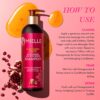 Mielle Pomegranate & Honey Moisturising and Detangling Shampoo, Hydrating Curl Cleanser For Dry, Damaged Type 4 Hair, Repair, Restore, and Prevent Frizz, 355 ml (Pack of 1)