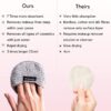 Reusable Eye Makeup Remover Pads Set -Ogato- Just Use Water- XL Reusable Face Pads - Eco Friendly - FREE Laundry Bag - Makeup Remover Cloth For All Skin Types -UK Brand