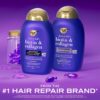 OGX Nourishing + Coconut Milk Shampoo & Conditioner Set, Hydrating & Restoring, Moisturizes for Soft Hair After the First Use, Sulfate-Free Surfactants, 2 Items, 2 x 13 fl. Oz
