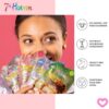 7th Heaven Moisturising Face Masks Set (Pack of 5) Nourishing and Hydrating Face Mask Skincare Set - Genuine 7th Heaven Face Masks Skincare