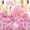 81kOtjL1vyS._AC_SL1500_.jpg Spa Luxetique Spa Gift Set,12pcs Rose Bath Gift Set, Bath Sets for Women Gifts, Luxury Spa Sets with Bubble Bath, Body Lotion, Hand Cream, Womens Gift Sets, Gifts for Mum, Mothers Day Gifts