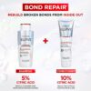 L’Oreal Paris Elvive Bond Repair Routine Set for Damaged Hair, Shampoo 200ml and Conditioner 150ml, Deep Intensive Hair Repair Treatment, Rebuild Broken Hair Bonds