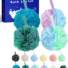 Ufacai Bath loofah,Bath Sponge,Shower loofahs Shower Sponge for Women and Men,Pack of 4