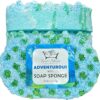 Adventurous Men Exfoliating Soap Sponge | Exfoliating Body Wash | Soap Filled Sponge | Shower Pouf | Body Scrub | Shower Soap | Vegan Soap | Gift for Him | Men Body Wash | Stocking Fillers
