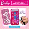 Barbie All in one Beauty Makeup Compact with 19 on trend colours for cheeks, lips and eyes Official Barbie merchandise