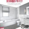 Asvin Large Anti Slip Bath & Shower Mat for Inside Shower & Wet Areas (60x80cm Grey) Quick Drying
