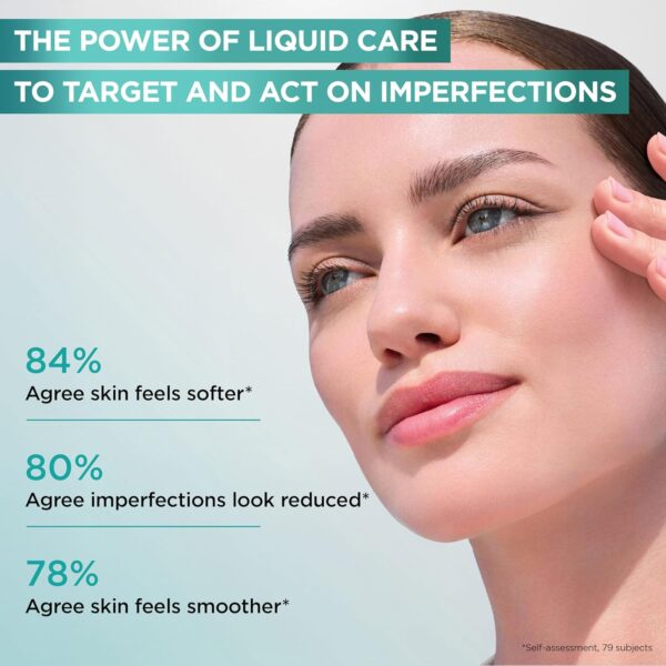 Garnier Salicylic Skin Perfecting Liquid Care 7% [Niacinamide + Squalane + Aha + Salicylic acid] 120ml