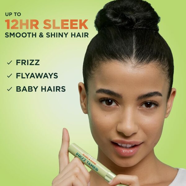 81obVTq16hL._SL1500_.jpg Garnier Fructis Sleek & Shine Frizz Tamer Slicking Hair Serum Wand for Frizz and Flyaways, 0.27 Fl Oz