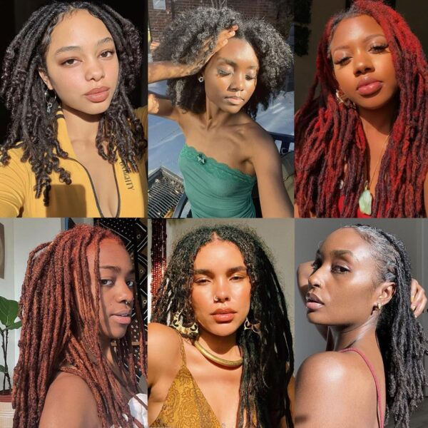Kackanaa 16 Inch Afro Kinky Curly Human Hair Bulks for Dreadlock Extensions 1 Pack Marley Twist Hair Bulk for Mini Twist Repair Locs Springy Afro Twist Human Hair Bulk, 30g /Pack
