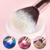 Jessup Brand 25pcs Professional Makeup Brush Set Beauty Cosmetic Foundation Powder Blush Eyeshadow Blending Highlighter Natural-Synthetic Hair Brushes (Black/Rose Gold) T155