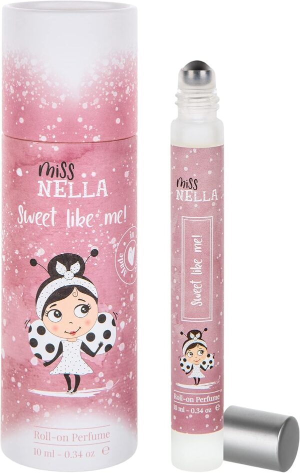 Miss Nella Sweet Like Me Kids Roll On Perfume- Fresh Fragrances, Safe & Natural Boys & Girls Perfume Oil, 10ML