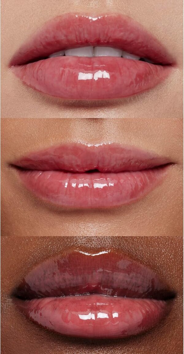 e.l.f. Glow Reviver Lip Oil, Nourishing Tinted Lip Oil For A High-Shine Finish, Infused With apricot oil, Vegan & Cruelty-Free, Rose Envy