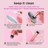 Real Techniques Face Base Makeup Brush Kit, For Concealer, Foundation, & Contour, Works With Liquid, Cream & Powder Products, Staples For Blending & Buffing, 4 Piece Set