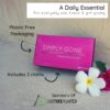 Simply Gone Make Up Remover Cloths | Reusable Makeup Removing Face Cloth ideal for Sensitive Skin | Makeup Remover Flannel 2 Set (Blue & Pink)