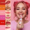 Kukubird 6pcs Lip Tattoo Peel & Reveal Waterproof Lipgloss Lip Tint Womens Girl Makeup Beauty Set- Lip Tattoo