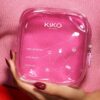 KIKO Milano Mini Pochette | Mini Transparent Beauty Bag, Pink