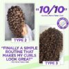 Garnier Method For Curls Deep Conditioning Mask, up to 7 days of moisture & curl definition. Designed, tested & approved on all curl types, including type 4 curls & coils. Silicone free, 370ml