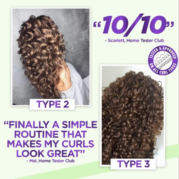 Garnier Method For Curls Deep Conditioning Mask, up to 7 days of moisture & curl definition. Designed, tested & approved on all curl types, including type 4 curls & coils. Silicone free, 370ml