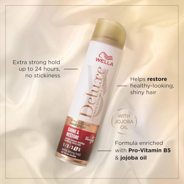 Wella Deluxe Shine & Repair Hairspray, 250ml