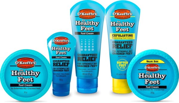 81tf0gGSUVL._AC_SL1500_.jpg O'Keeffe's Healthy Feet, 91g, Packaging may vary