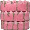 Watermelon Exfoliating Soap Filled Sponge | Exfoliating Body Wash | Soap Filled Sponge | Shower Pouf | Tan Remover & Body Scrub | Watermelon Body Wash | Bath Products | Vegan Soap | Stocking Fillers