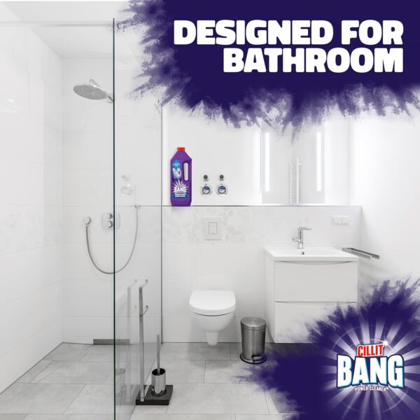 81uNxOm97nL._AC_SL1500_.jpg Cillit Bang Hair Drain Unblocker Gel, Dissolves Hair-Based Blockages, For Showers and Baths, 1 Litre (2 Uses)